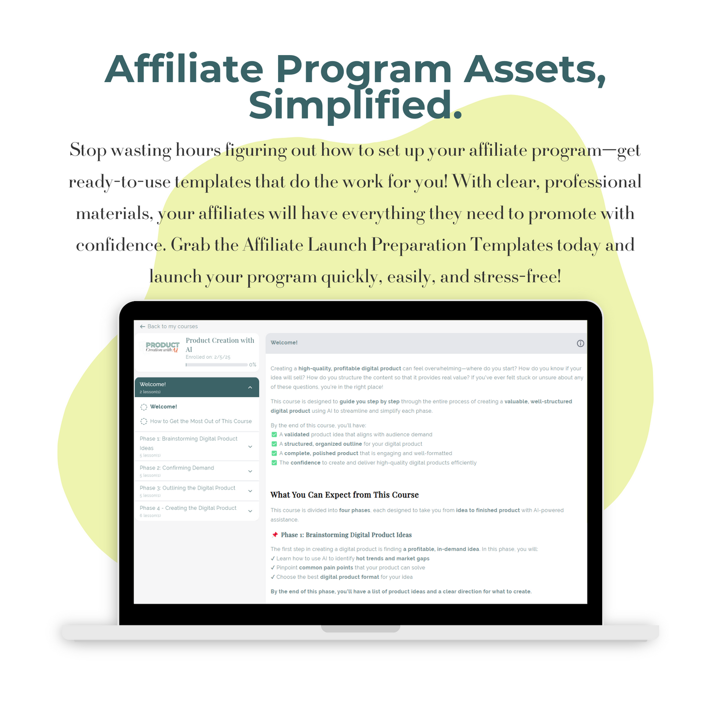 Affiliate Launch Preparation Templates
