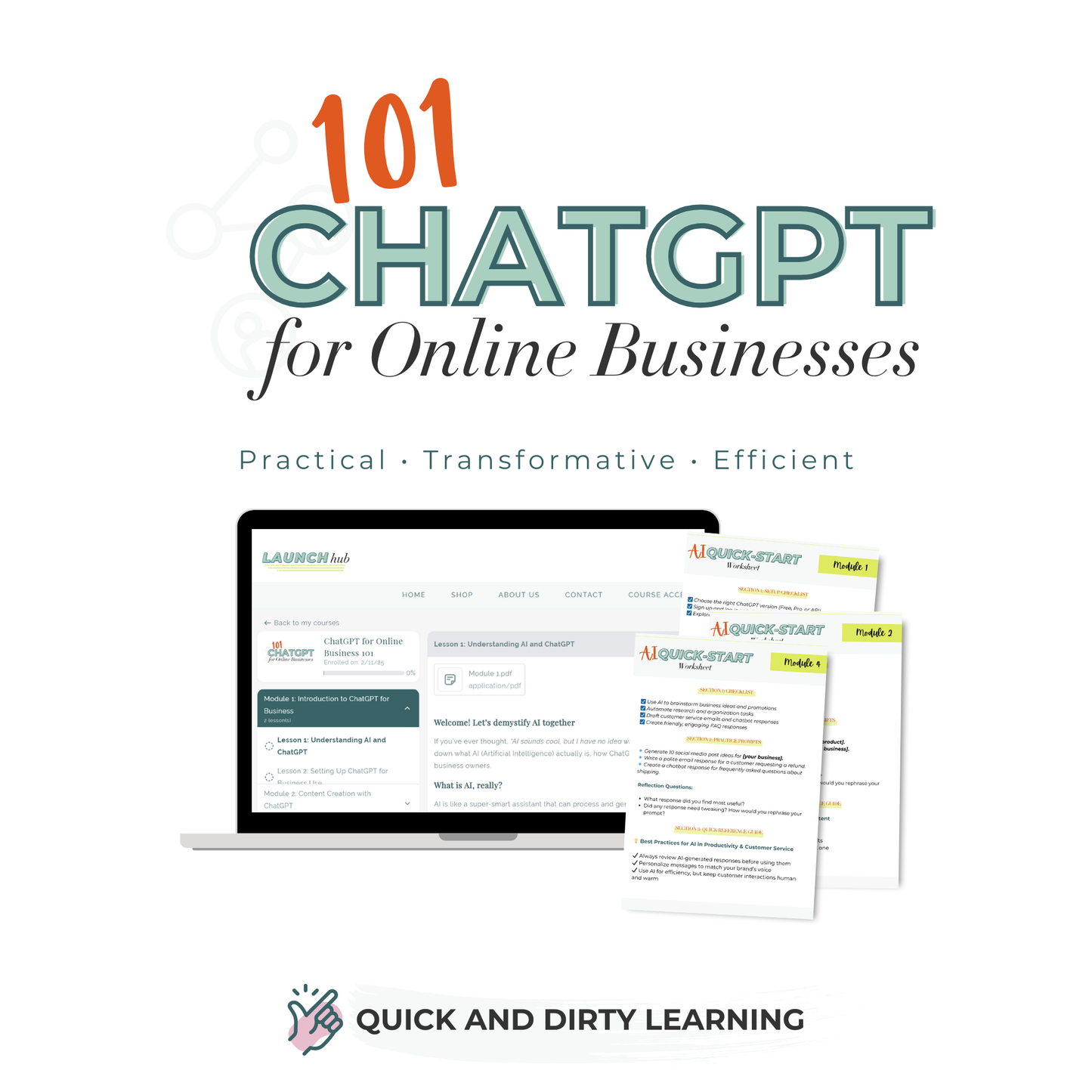 ChatGPT for Online Business 101