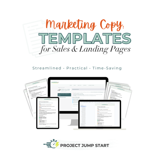 Marketing Copy: Templates for Sales & Landing Pages