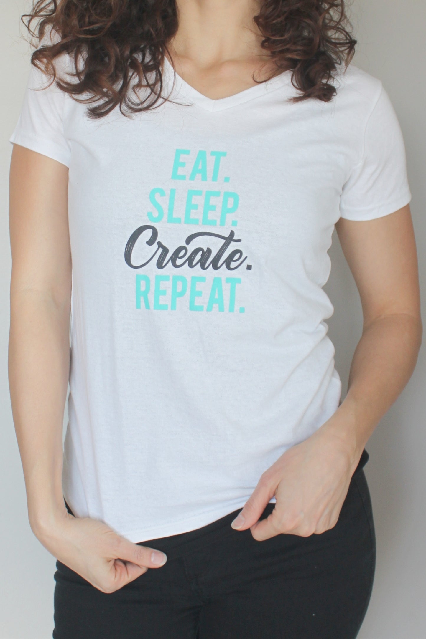 Eat. Sleep. Create. Repeat Tee