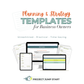 Special Bonus Only - Business Planning & Strategy Templates