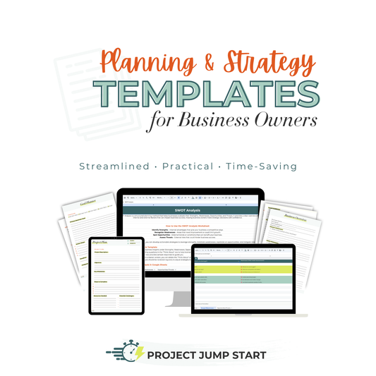 Special Bonus Only - Business Planning & Strategy Templates