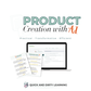 Product Creation with AI