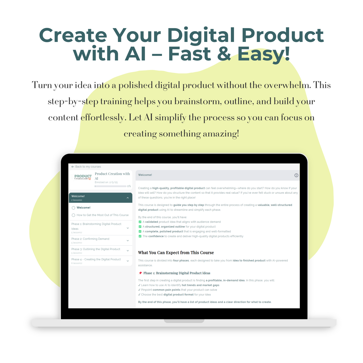 Product Creation with AI